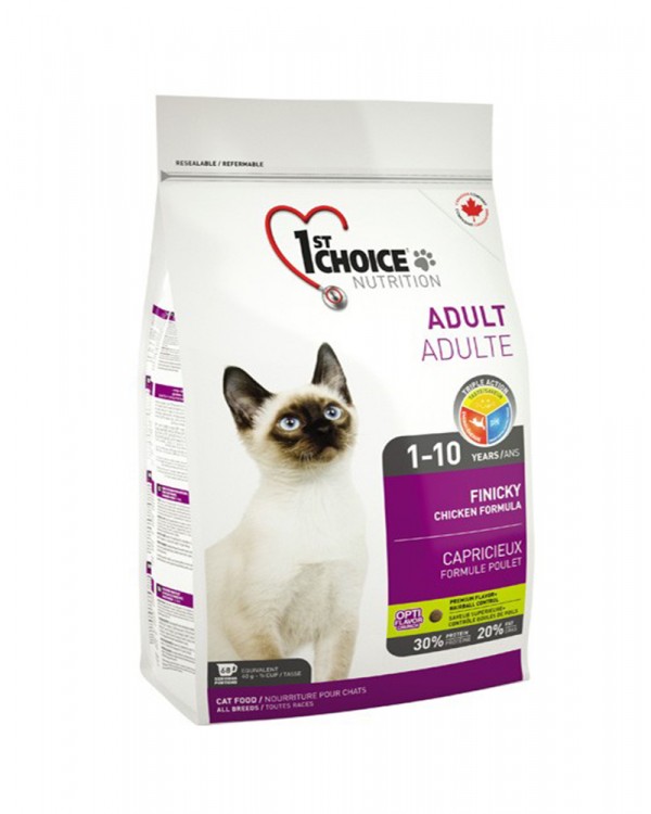 1st Choice Adult Finicky корм для котів вибагливих та активних
