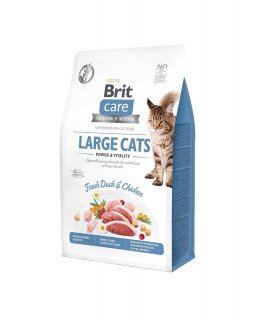 Brit Care Cat GF Large cats Power & Vitality сухий корм для кішок великих порід