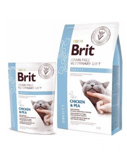 Brit GF Veterinary Diets Cat Obesity корм для кошек при избыточном весе