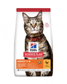Hill's Science Plan Adult Optimal Care корм для кішок з куркою