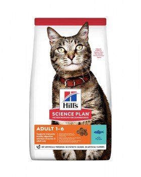 Hill's Science Plan Adult Optimal Care корм для кішок з тунцем