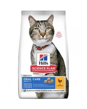 Hill's Science Plan Adult Oral Care корм для кішок з куркою