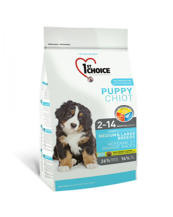 1st Choice Puppy Medium&Large Chicken 
