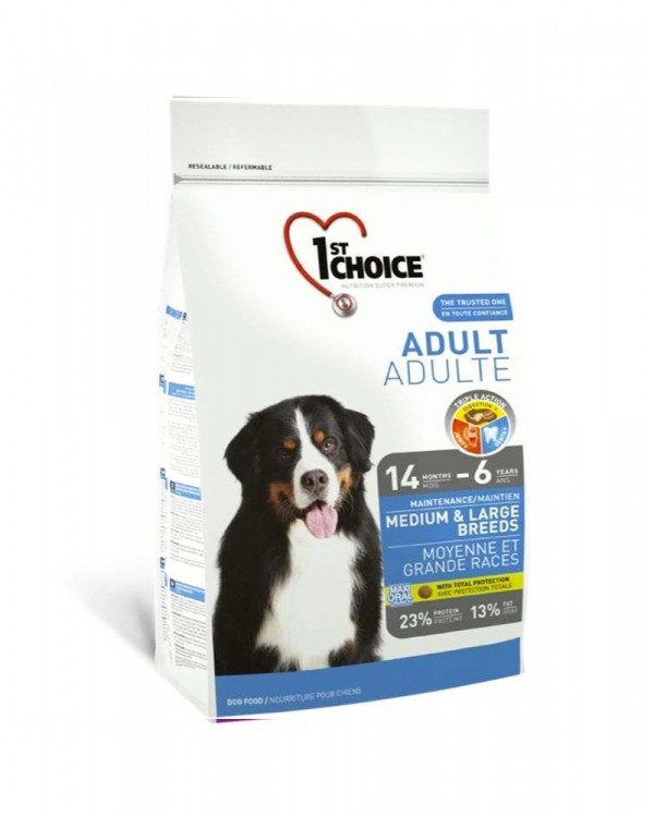 1st Choice Adult Medium&Large Chicken 