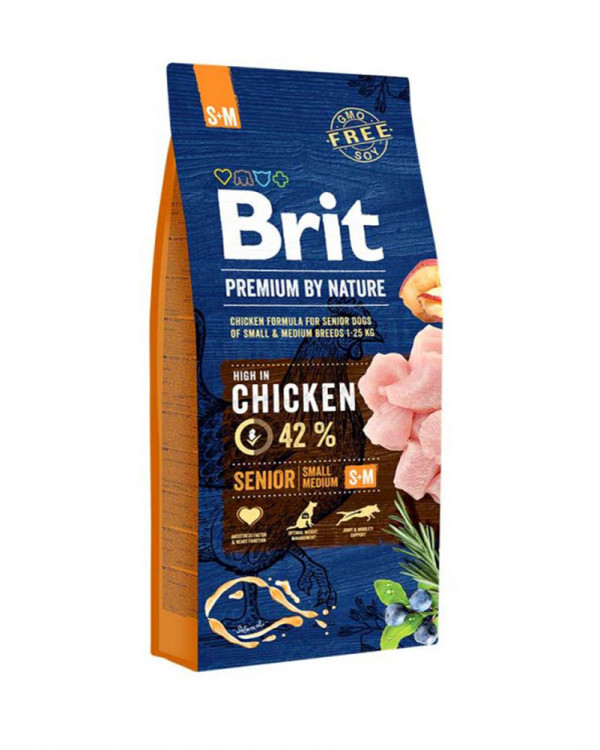 Brit Premium Senior S+M, 3 кг