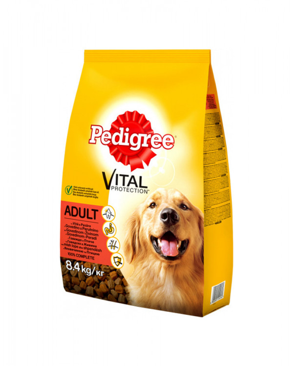 PEDIGREE Для взрослых собак  с говядиной и птицей