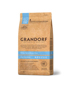 Grandorf White Fish and Rice Adult All Breed - Грандорф сухий корм для собак усіх порід з білою рибою та рисом