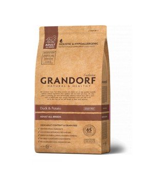 Grandorf Duck Potato All Breeds - Грандорф сухий  корм для собак усіх порід з качкою та картоплею