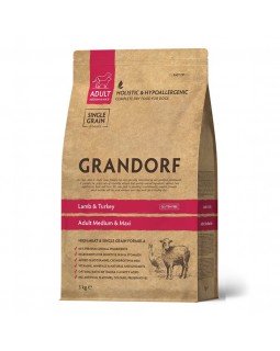 Grandorf Lamb and Brown Rice Adult Medium Breed - Грандорф сухий корм з ягням та бурим рисом для середніх порід Grandorf Lamb and Brown Rice Adult Medium Breed - Грандорф сухий корм з ягням та бурим рисом для середніх порід