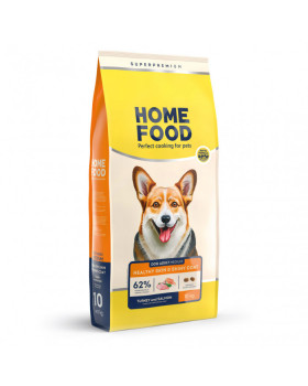 Home Food для дорослих собак середніх порід з лососем та індичкою 