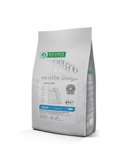 Nature's Protection Superior Care White Dog Grain Free сухий гіпоалергенний корм з оселедцем для дорослих собак дрібних та міні порід з білою шерстю Nature's Protection Superior Care White Dog Grain Free сухий гіпоалергенний корм з оселедцем для дорослих собак дрібних та міні порід з білою шерстю