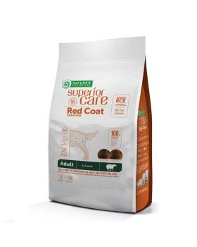 Nature's Protection Superior Care Dog Red Coat Grain Free сухий гіпоалергенний корм з ягням для собак усіх порід з рудою шерстю