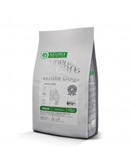Nature's Protection Superior Care White Dog Grain Free сухий гіпоалергенний корм з білою рибою для дорослих собак дрібних та міні порід з білою шерстю Nature's Protection Superior Care White Dog Grain Free сухий гіпоалергенний корм з білою рибою для дорослих собак дрібних та міні порід з білою шерстю