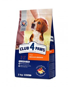 Клуб 4 лапи Premium Adult Medium Breeds