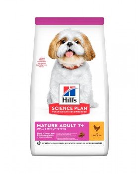Hill's Science Plan Mature Adult 7+ Active Longevity корм для собак маленьких порід з куркою