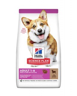 Hill's Science Plan Small & Mini Adult з ягням і рисом Hill's Science Plan Small & Mini Adult з ягням і рисом