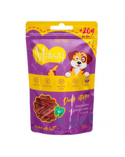 Mavsy Duck Sticks for dogs Ласощі для собак палички з качки для догляду за зубами та яснами