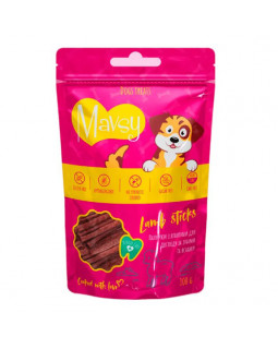Mavsy Lamb Sticks for dogs Ласощі для собак палички з ягняти для догляду за зубами та яснами