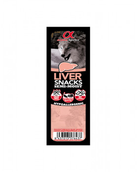 ALPHA SPIRIT DOG Snacks  Альфа спирит лакомства со свиной печенью для собак