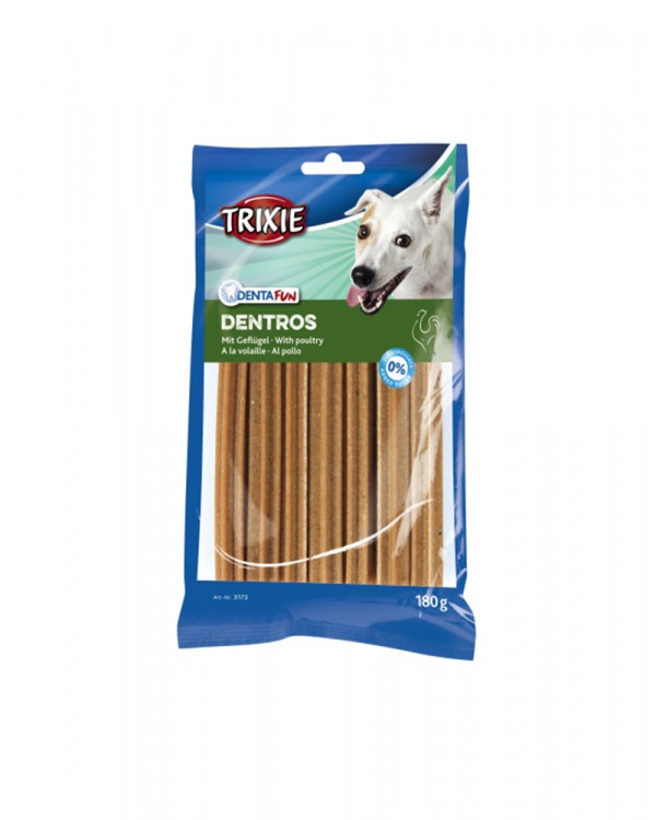 Trixie Dentros - Ласощі для собак з птахом(180гр.) Trixie Dentros - Ласощі для собак з птахом(180гр.)