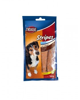 Trixie Stripes Light - ласощі для собак зі смаком птиці Trixie Stripes Light - ласощі для собак зі смаком птиці