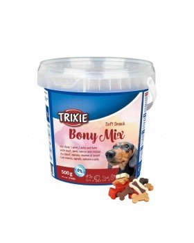 Trixie Bony Mix - ласощі для собак ( відро 500г.) Trixie Bony Mix - ласощі для собак ( відро 500г.)