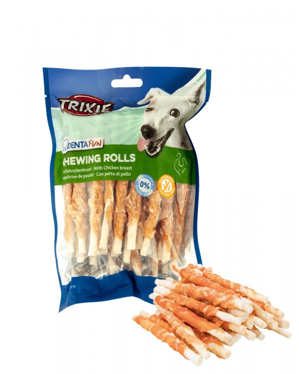 Trixie Паличка д/чистки зубів з куркою DENTAfun