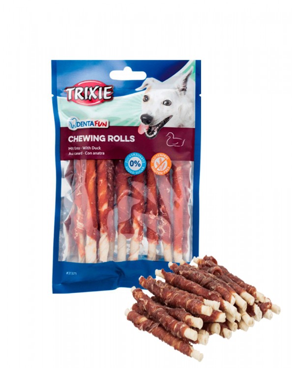 Trixie Duck Chewing Rolls Ласощі для собак з качкою Trixie Duck Chewing Rolls Ласощі для собак з качкою