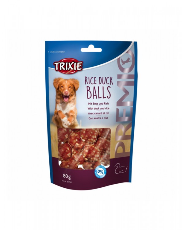 Trixie Premio Rice Duck Balls - Ласощі для собак з качкою і рисом