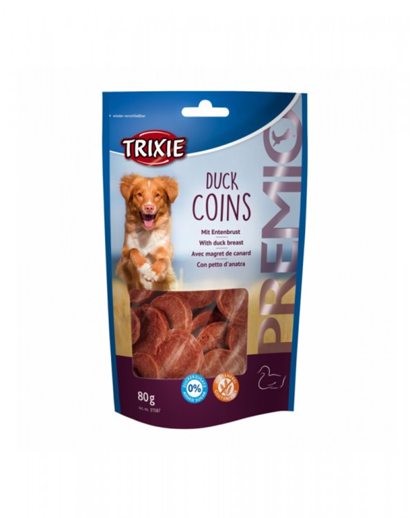 Trixie Premio Duck Coins -  ласощі для собак з качкою