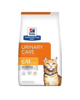 Hills Prescription Diet Feline c/d Multicare Urinary Care корм для кішок з куркою