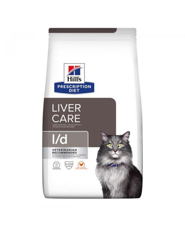 Hill's Prescription Diet L/D Liver Care корм для кішок з куркою