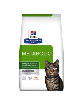 Hill's Prescription Diet Metabolic Weight Management корм для кішок з куркою