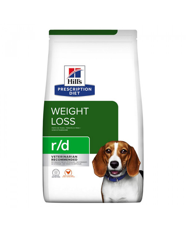 Hill's Prescription Diet r/d Weight Reduction корм для собак з куркою