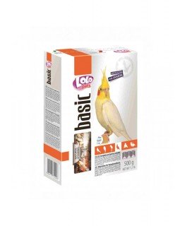 Lolo Pets Полнорационный корм для нимф и средних попугаев Lolo Pets Полнорационный корм для нимф и средних попугаев