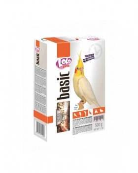 Lolo Pets Полнорационный корм для нимф и средних попугаев Lolo Pets Полнорационный корм для нимф и средних попугаев