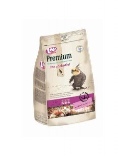 Lolo Pets Premium Полнорационный корм для нимфы и средних попугаев Lolo Pets Premium Полнорационный корм для нимфы и средних попугаев