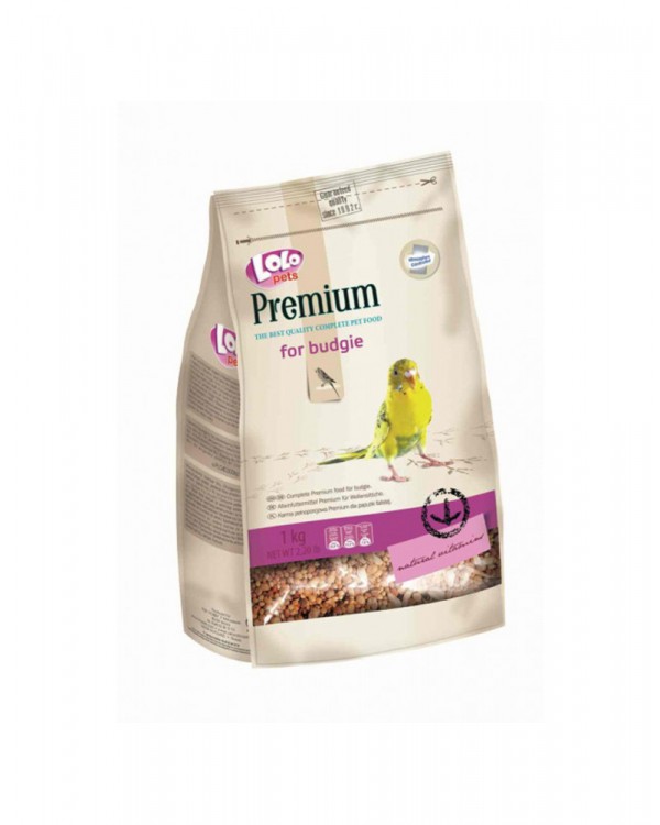 Lolo Pets Premium Полнорационный корм для волнистых попугаев 