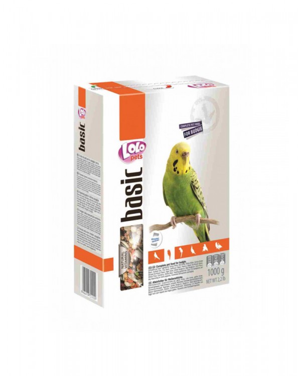 Lolo Pets Полнорационный корм для волнистых попугаев Lolo Pets Полнорационный корм для волнистых попугаев