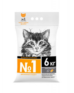 Древесный наполнитель для кошачьего туалета №1-foto3