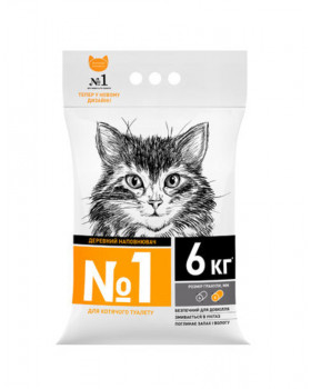 Древесный наполнитель для кошачьего туалета №1-foto3