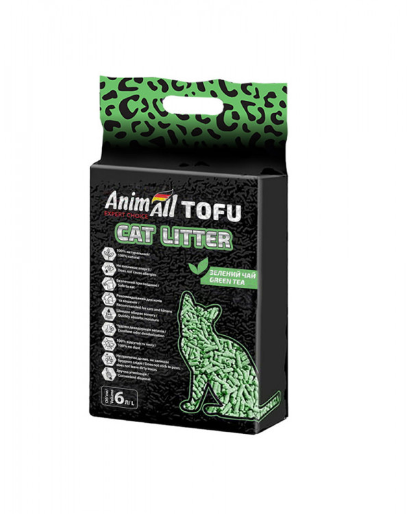 Соєвий наповнювач AnimAll Tofu з ароматом зеленого чаю