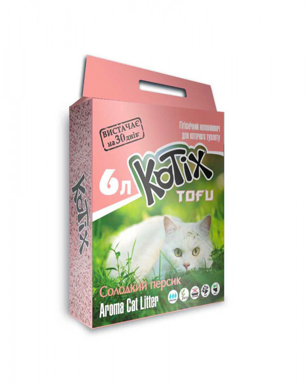 Соєвий наповнювач Kotix TOFU солодкий персик