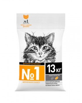 Древесный наполнитель для кошачьего туалета №1-foto2