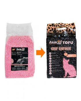 Соєвий наповнювач AnimAll Tofu з ароматом персика-foto2