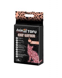 Соєвий наповнювач AnimAll Tofu з ароматом персика Соєвий наповнювач AnimAll Tofu з ароматом персика