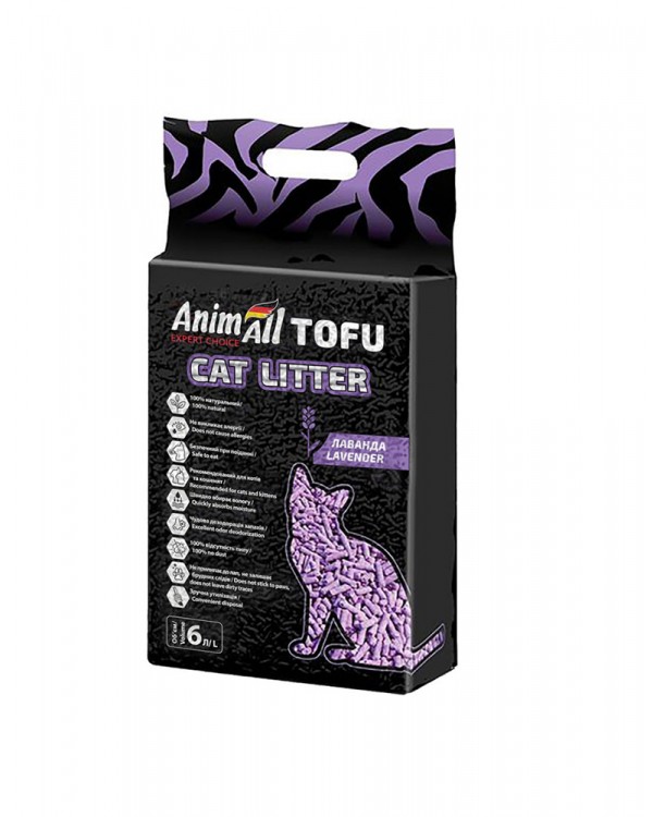 Соєвий наповнювач AnimAll Tofu з ароматом лаванди