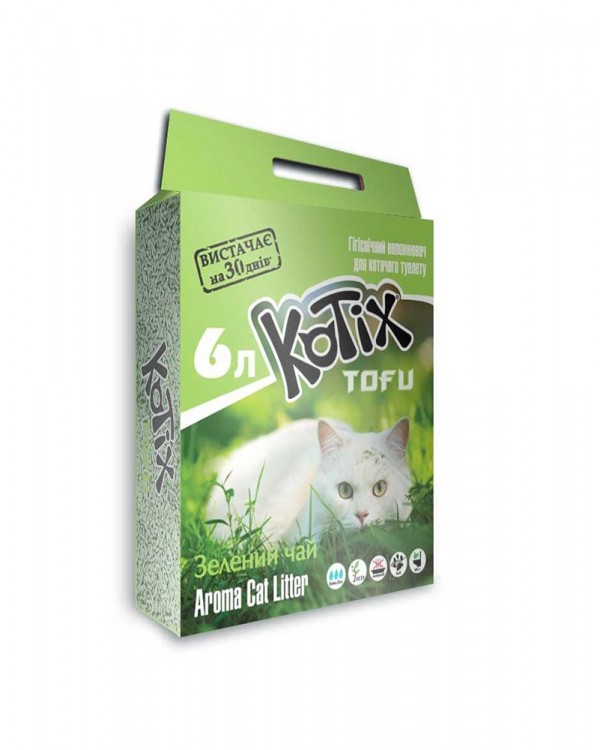 Соєвий наповнювач Kotix TOFU з ароматом зеленого чаю