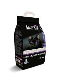 AnimAll Бентонітовий наповнювач для котів, з ароматом лаванди AnimAll Бентонітовий наповнювач для котів, з ароматом лаванди