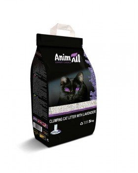 AnimAll Бентонітовий наповнювач для котів, з ароматом лаванди AnimAll Бентонітовий наповнювач для котів, з ароматом лаванди